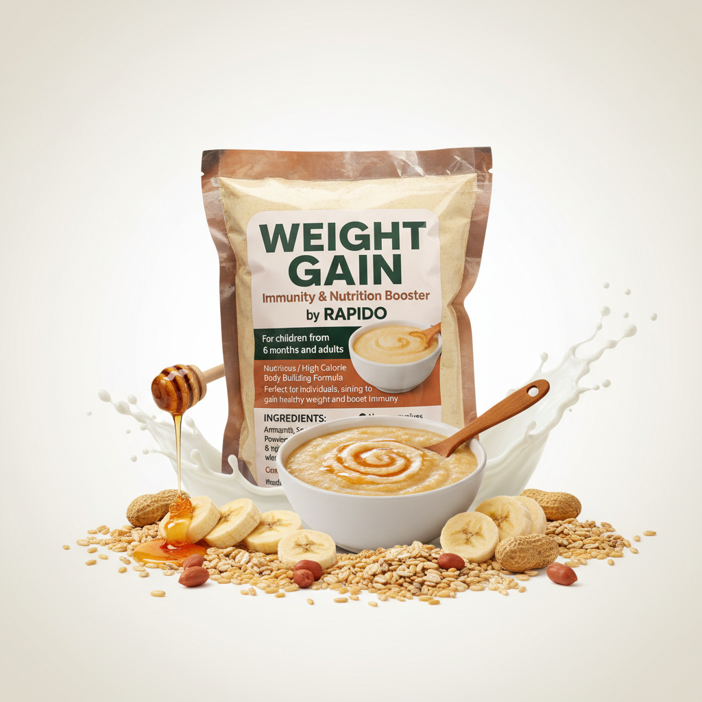 AA RAPIDO WEIGHT GAIN PORRIDGE For Adults And Children Men And Women – 1KG