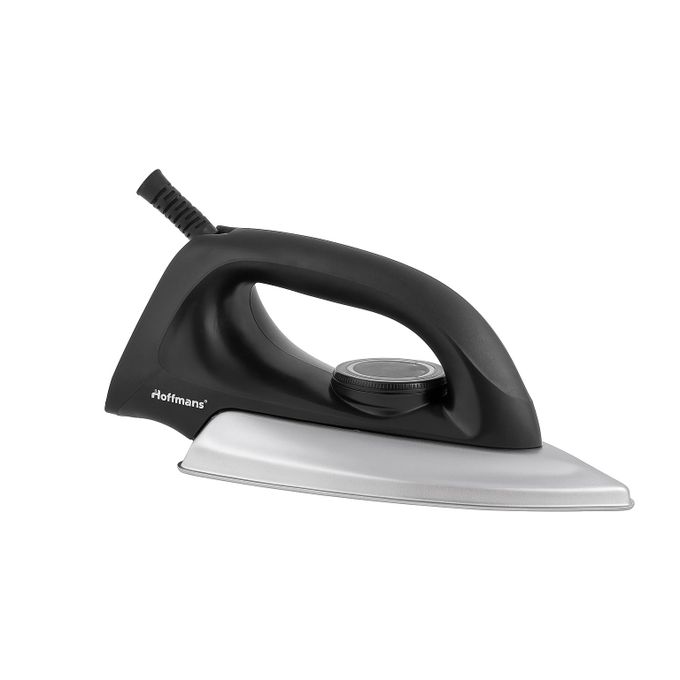 Hoffmans HM-9035 Dry Iron / Flat Iron – 1200W - Silver & Black