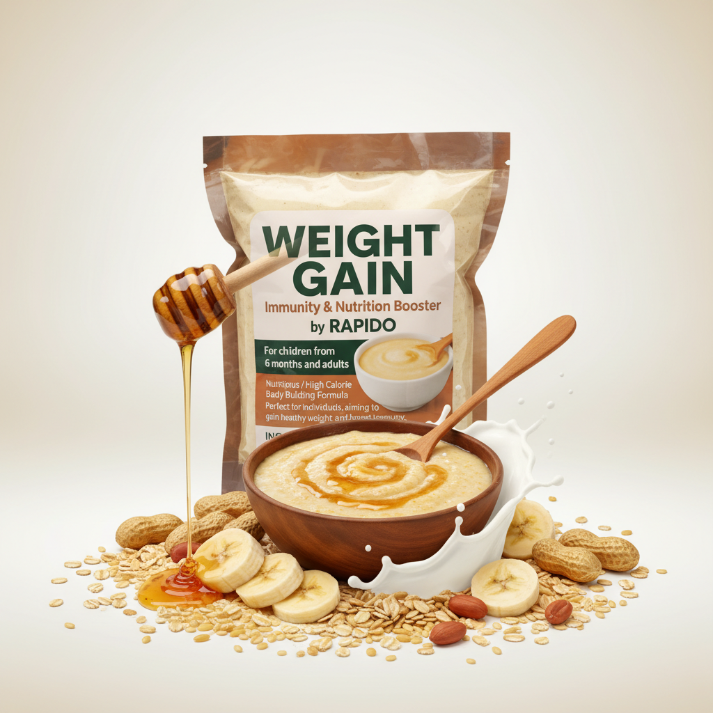 AA RAPIDO WEIGHT GAIN PORRIDGE For Adults And Children Men And Women – 1KG