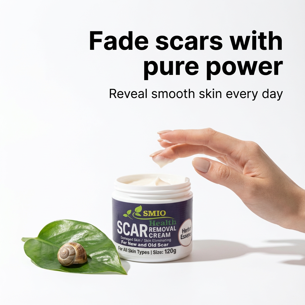AA SMIO HEALTH Rapid Scar Remover Old And New Scars Achieve Smooth, Scar-Free Skin 120g Keloids Remover